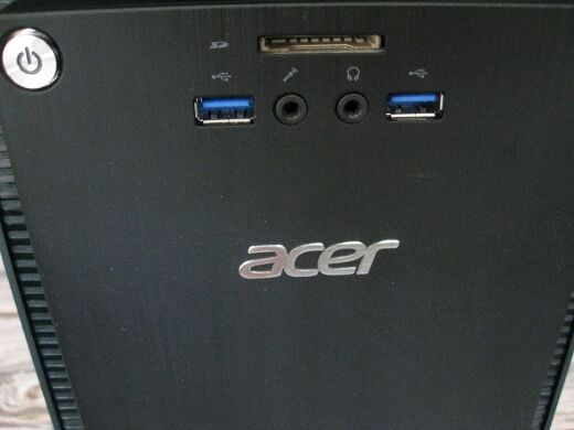 Ігровий ПК Acer Aspire TC 710 Tower / Intel Core i5-6400 (4 ядра по 2.7 - 3.3 GHz) / 16 GB DDR3 / 128 GB SSD + 2000 GB HDD / nVidia GeForce GTX 750, 2 GB GDDR5, 128-bit / Wi-Fi / Win 10 Home + Кабель живлення Ігровий ПК Acer Aspire TC 710 Tower / Intel Core i5-6400 (4 ядра по 2.7 - 3.3 GHz) / 16 GB DDR3 / 128 GB SSD + 2000 GB HDD / nVidia GeForce GTX 750, 2 GB GDDR5, 128-bit / Wi-Fi / Win 10 Home + Кабель живлення