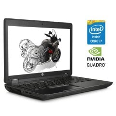 Мобільна робоча станція HP ZBook 15 G2 / 15.6" (1920x1080) TN / Intel Core i7-4810MQ (4 (8) ядра по 2.8 - 3.8 GHz) / 16 GB DDR3 / 512 GB SSD / nVidia Quadro K1100M, 2 GB GDDR5, 128-bit / WebCam