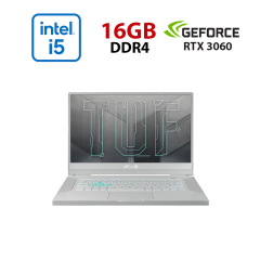 Игровой ноутбук Asus TUF Dash F15 FX516PM-HN227T / 15.6" (1920x1080) IPS / Intel Core i5-11300H (4 (8) ядра по 3.1 - 4.4 GHz) / 16 GB DDR4 / 480 GB SSD / nVidia GeForce RTX 3060, 6 GB GDDR6, 192-bit