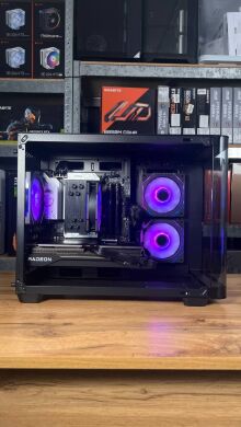 Збірка під замовлення: новий ігровий ПК AeroCool P300C-G-BK-v1 Tower / AMD Ryzen 7 7700 (8 (16) ядер по 3.8 - 5.3 GHz) / 32 GB DDR5 / 2000 GB SSD M.2 / AMD Radeon RX 9060 XT, 16 GB GDDR6, 128-bit / 750W