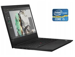 Ультрабук Б-класс Lenovo ThinkPad E490 / 14" (1920x1080) IPS / Intel Core i5-8265U (4 (8) ядра по 1.6 - 3.9 GHz) / 8 GB DDR4 / 256 GB SSD / Intel UHD Graphics / WebCam / Win 10 Pro