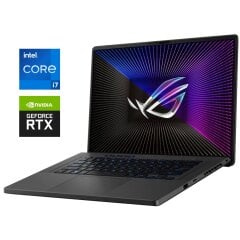Ігровий ноутбук Asus ROG Zephyrus G16 GU603VI / 16" (1920x1200) IPS / Intel Core i7-13620H (10 (16) ядер по 2.4 - 4.9 GHz) / 16 GB DDR4 / 512 GB SSD NVMe / nVidia GeForce RTX 4070, 8 GB GDDR6, 128-bit / WebCam
