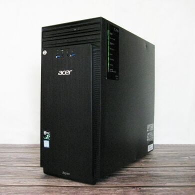 Ігровий ПК Acer Aspire TC 710 Tower / Intel Core i5-6400 (4 ядра по 2.7 - 3.3 GHz) / 16 GB DDR3 / 128 GB SSD + 2000 GB HDD / nVidia GeForce GTX 750, 2 GB GDDR5, 128-bit / Wi-Fi / Win 10 Home + Кабель живлення Ігровий ПК Acer Aspire TC 710 Tower / Intel Core i5-6400 (4 ядра по 2.7 - 3.3 GHz) / 16 GB DDR3 / 128 GB SSD + 2000 GB HDD / nVidia GeForce GTX 750, 2 GB GDDR5, 128-bit / Wi-Fi / Win 10 Home + Кабель живлення