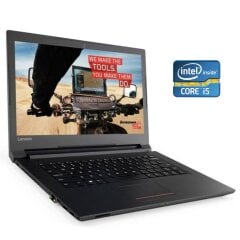 Ноутбук Б-класс Lenovo IdeaPad V110-15ISK / 15.6" (1366x768) TN / Intel Core i5-6200U (2 (4) ядра по 2.3 - 2.8 GHz) / 8 GB DDR4 / 128 GB SSD / Intel HD Graphics 520 / WebCam / DVD-ROM / Win 10 Pro