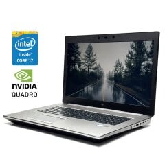 Мобильная рабочая станция Б-класс HP ZBook 17 G5 / 17.3" (1920x1080) IPS / Intel Core i7-8850H (6 (12) ядер по 2.6 - 4.3 GHz) / 16 GB DDR4 / 512 GB SSD / nVidia Quadro P4200, 8 GB GDDR5, 256-bit / WebCam / Win 11