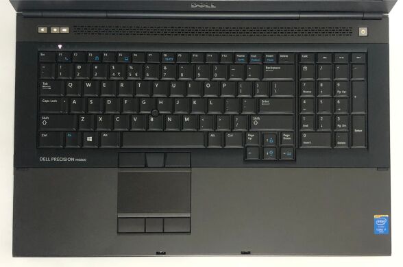 Мобильная рабочая станция Dell Precision M6800 / 17.3" (1920x1080) TN / Intel Core i7-4910MQ (4 (8) ядра по 2.9 - 3.9 GHz) / 16 GB DDR3 / 256 GB SSD / nVidia Quadro K4100M, 4 GB GDDR5, 256-bit / DVD-ROM