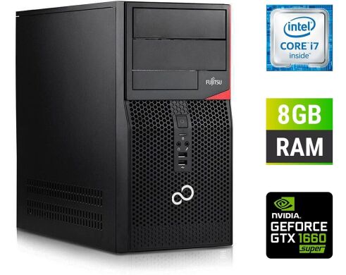 Ігровий ПК Fujitsu Tower / Intel Core i7-6700 (4 (8) ядра по 3.4 - 4.0 GHz) / 8 GB DDR4 / 250 GB SSD + 1000 GB HDD / nVidia GeForce GTX 1660 Super, 6 GB GDDR6, 192-bit + Windows 10 в подарунок Ігровий ПК Fujitsu Tower / Intel Core i7-6700 (4 (8) ядра по 3.4 - 4.0 GHz) / 8 GB DDR4 / 250 GB SSD + 1000 GB HDD / nVidia GeForce GTX 1660 Super, 6 GB GDDR6, 192-bit + Windows 10 в подарунок