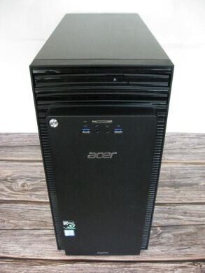 Ігровий ПК Acer Aspire TC 710 Tower / Intel Core i5-6400 (4 ядра по 2.7 - 3.3 GHz) / 16 GB DDR3 / 128 GB SSD + 2000 GB HDD / nVidia GeForce GTX 750, 2 GB GDDR5, 128-bit / Wi-Fi / Win 10 Home + Кабель живлення Ігровий ПК Acer Aspire TC 710 Tower / Intel Core i5-6400 (4 ядра по 2.7 - 3.3 GHz) / 16 GB DDR3 / 128 GB SSD + 2000 GB HDD / nVidia GeForce GTX 750, 2 GB GDDR5, 128-bit / Wi-Fi / Win 10 Home + Кабель живлення