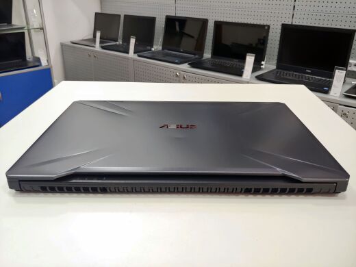 Asus TUF FX504GM / 15.6" (1920x1080) IPS LED / Intel Core i7-8750H (6 (12) ядер по 2.2 - 4.1 GHz) / 16 GB DDR4 / 256 GB SSD+1000 GB HDD / nVidia GeForce GTX 1060, 6 GB GDDR5, 192-bit / WebCam / USB 3.1 / HDMI