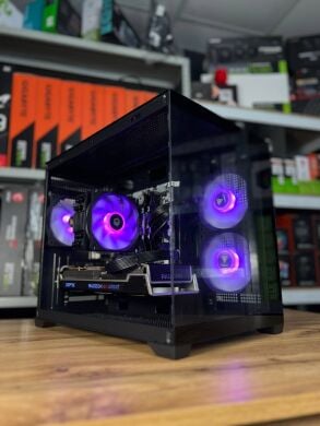 Сборка под заказ: игровой ПК Gamdias Aura GC10M ARGB Black Tower / AMD Ryzen 7 5700X (8 (16) ядер по 3.4 - 4.6 GHz) / 32 GB DDR4 / 1000 GB SSD M.2 / AMD Radeon RX 6700 XT, 12 GB GDDR6, 192-bit / 650W Сборка под заказ: игровой ПК Gamdias Aura GC10M ARGB Black Tower / AMD Ryzen 7 5700X (8 (16) ядер по 3.4 - 4.6 GHz) / 32 GB DDR4 / 1000 GB SSD M.2 / AMD Radeon RX 6700 XT, 12 GB GDDR6, 192-bit / 650W