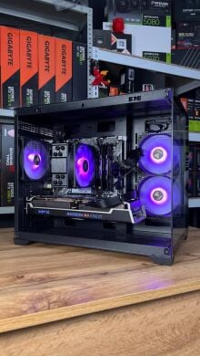 Сборка под заказ: игровой ПК Gamdias Aura GC10M ARGB Black Tower / AMD Ryzen 7 5700X (8 (16) ядер по 3.4 - 4.6 GHz) / 32 GB DDR4 / 1000 GB SSD M.2 / AMD Radeon RX 6700 XT, 12 GB GDDR6, 192-bit / 650W Сборка под заказ: игровой ПК Gamdias Aura GC10M ARGB Black Tower / AMD Ryzen 7 5700X (8 (16) ядер по 3.4 - 4.6 GHz) / 32 GB DDR4 / 1000 GB SSD M.2 / AMD Radeon RX 6700 XT, 12 GB GDDR6, 192-bit / 650W