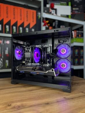 Сборка под заказ: игровой ПК Gamdias Aura GC10M ARGB Black Tower / AMD Ryzen 7 5700X (8 (16) ядер по 3.4 - 4.6 GHz) / 32 GB DDR4 / 1000 GB SSD M.2 / AMD Radeon RX 6700 XT, 12 GB GDDR6, 192-bit / 650W Сборка под заказ: игровой ПК Gamdias Aura GC10M ARGB Black Tower / AMD Ryzen 7 5700X (8 (16) ядер по 3.4 - 4.6 GHz) / 32 GB DDR4 / 1000 GB SSD M.2 / AMD Radeon RX 6700 XT, 12 GB GDDR6, 192-bit / 650W