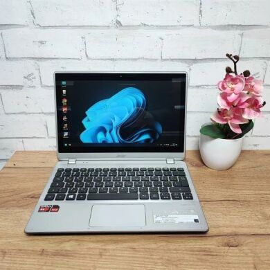 Нетбук Acer Aspire V5-122P / 11.6" (1366x768) TN Touch / AMD A4-1250 (2 ядра по 1.0 GHz) / 8 GB DDR3 / 128 GB SSD / AMD Radeon HD 8210 Graphics / WebCam