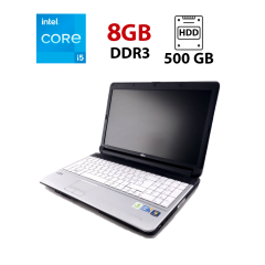 Ноутбук Fujitsu LifeBook A530 / 15.6" (1366x768) TN / Intel Core i5-460M (2 (4) ядра по 2.53 - 2.8 GHz) / 8 GB DDR3 / 500 GB HDD / Intel HD Graphics / No WebCam