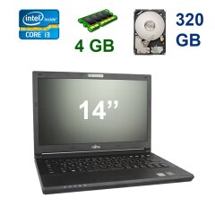 Fujitsu Lifebook E544 / 14" / Intel Core i3-4000M (2(4) ядра по 2.40 GHz) / 4 GB DDR3 / 320 GB HDD