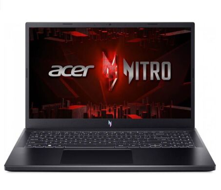 Ігровий ноутбук Acer Nitro V 15 ANV15-51-773W / 15.6" (1920x1080) IPS / Intel Core i7-13620H (10 (16) ядер по 2.4&nbsp;- 4.9&nbsp;GHz) / 16 GB DDR5 / 1000 GB SSD / nVidia GeForce RTX 4050, 6 GB GDDR6, 96-bit / WebCam
