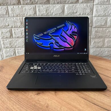 Ігровий ноутбук Asus TUF Gaming FX705DT / 17.3" (1920x1080) IPS / AMD Ryzen 5 3550H (4 (8) ядра по 2.1 - 3.7 GHz) / 8 GB DDR4 / 512 GB SSD / nVidia GeForce GTX 1650, 4 GB GDDR6, 128-bit / WebCam