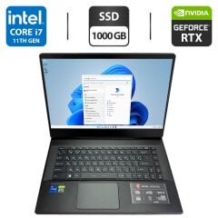 Ігровий ноутбук MSI GP66 Leopard 11UH / 15.6" (1920x1080) IPS / Intel Core i7-11800H (8 (16) ядер по 1.9 - 4.6 GHz) / 16 GB DDR4 / 1000 GB SSD / nVidia GeForce RTX 3080, 8 GB GDDR6, 256-bit / WebCam