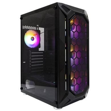 Новий ігровий ПК STALKER X6-BK-4F1 Black Tower / Intel Core i5-10400F (6 (12) ядер по 2.9 - 4.3 GHz) / 16 GB DDR4 / 960 GB SSD / nVidia GeForce RTX 5060, 8 GB GDDR7, 128-bit