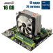 Комплект: Материнская плата JINGSHA X79 + Intel Xeon E5-2697 v2 (12 (24) ядер по 2.7 - 3.5 GHz) + 16 GB DDR3 + Кулер SNOWMAN M-T6 купити