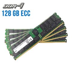 Комплект: Серверная оперативная память Micron / 128 GB (4x32 GB) / 2Rx4 PC4-2400T / DDR4 ECC / 2400 MHz