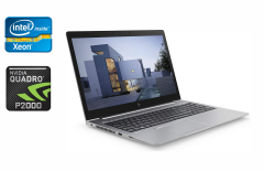 Мобильная рабочая станция HP zBook 15 G5 / 15.6" (1920x1080) IPS / Intel Xeon E-2176M (6 (12) ядер по 2.7 - 4.4 GHz) / 16 GB DDR4 / 512 GB SSD / nVidia Quadro P2000, 4 GB GDDR5, 128-bit / WebCam / TouchID / Windows 10