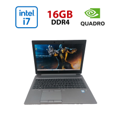 Мобильная рабочая станция HP ZBook 15 G6 / 15.6" (1920x1080) IPS / Intel Core i7-9850H (6 (12) ядра по 2.6 - 4.6 GHz) / 16 GB DDR4 / 512 GB SSD / nVidia Quadro T1000, 4 GB GDDR5, 128-bit / WebCam