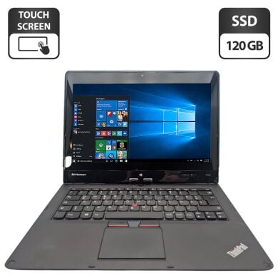 Нетбук-трансформер Б-класс Lenovo ThinkPad Twist S230u / 12.5" (1366x768) TN Touch / Intel Core i7-3517U (2 (4) ядра по 1.9 - 3.0 GHz) / 8 GB DDR3 / 120 GB SSD / Intel HD Graphics 4000 / WebCam