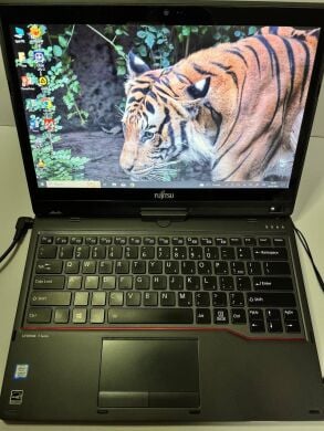 Ноутбук-трансформер Fujitsu Lifebook T939 / 13.3" (1366x768) TN Touch / Intel Core i5-8265U (4 (8) ядра по 1.6 - 3.9 GHz) / 8 GB DDR4 / 256 GB SSD / Intel UHD Graphics 620 / WebCam