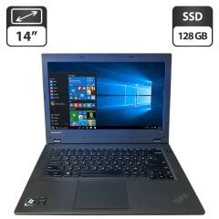 Ноутбук Б-класс Lenovo ThinkPad L440 / 14" (1366x768) TN / Intel Core i5-4200M (2 (4) ядра по 2.5 - 3.1 GHz) / 8 GB DDR3 / 128 GB SSD / Intel HD Graphics 4600