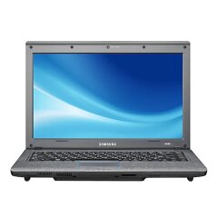 Ноутбук Б-класс Samsung R428 / 14" (1366x768) TN / Intel Celeron T3100 (2 ядра по 1.9 GHz) / 4 GB DDR3 / 160 GB HDD / Intel GMA 4500M Graphics / WebCam / АКБ не держит