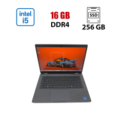 Ноутбук Dell Latitude 3450 / 14" (1920x1080) IPS / Intel Core i5-1335U (10 (12) ядер по 3.4 - 4.6 GHz) / 16 GB DDR4 / 256 GB SSD / Intel UHD Graphics / WebCam