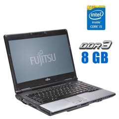 Ноутбук Fujitsu Lifebook S752 / 14" (1366x768) TN / Intel Core i5-3210M (2 (4) ядра по 2.5 - 3.1 GHz) / 8 GB DDR3 / 240 GB SSD / Intel HD Graphics 4000 / WebCam