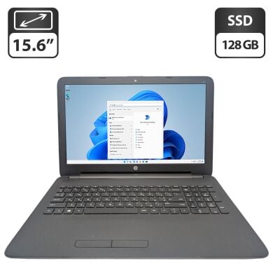 Ноутбук HP 250 G4 / 15.6" (1366x768) TN / Intel Celeron N3050 (2 ядра по 1.6 - 2.16 GHz) / 8 GB DDR3 / 128 GB SSD / Intel HD Graphics / WebCam / DVD-ROM