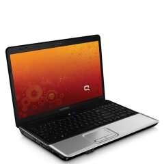 Ноутбук HP Compaq Presario CQ60 / 15.6" (1366x768) TN / Intel Celeron 585 (1 ядро с 2.16 GHz) / 4 GB DDR2 / 250 GB HDD / Intel GMA 4500M Graphics / WebCam / DVD-ROM / Windows 7 / АКБ не тримає