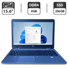 Ноутбук HP ProBook 650 G2 / 15.6" (1366x768) TN / Intel Core i5-6300U (2 (4) ядра по 2.4 - 3.0 GHz) / 8 GB DDR4 / 256 GB SSD / Intel HD Graphics 520 / WebCam