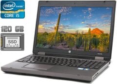 Ноутбук HP ProBook 6560b / 15.6" (1366x768) TN / Intel Core i5-2410M (2 (4) ядра по 2.3 - 2.9 GHz) / 4 GB DDR3 / 120 GB SSD / Intel HD Graphics 3000 / DVD-RW / DisplayPort / Windows 10 лицензия