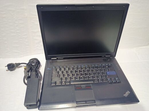 Ноутбук Lenovo ThinkPad SL500 / 15.4" (1280x800) TN / Intel Celeron T3100 (2 ядра по 1.9 GHz) / 2 GB DDR2 / 250 GB HDD / Intel GMA Graphics X4500 / HDMI + WI-FI USB NEW 