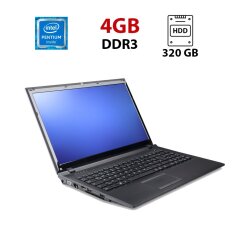 Ноутбук Terra Mobile 1528 / 15.6" (1366x768) TN / Intel Pentium B940 (2 ядра по 2.0 GHz) / 4 GB DDR3 / 320 GB HDD / Intel HD Graphics / WebCam