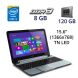 Ноутбук Toshiba Satellite S955-S5373 / 15.6" (1366x768) TN LED / Intel Core i5-3317U (2 (4) ядра по 1.7 - 2.6 GHz) / 8 GB DDR3 / 120 GB SSD / DVD-RW / WebCam / USB 3.0 / HDMI