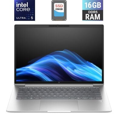 Новий ноутбук HP EliteBook 6 G1i / 16" (1920x1200) IPS / Intel Core Ultra 5 235U (12 (14) ядер по 2.0 - 4.9 GHz) / 16 GB DDR5 / 256 GB SSD / Intel Graphics / WebCam