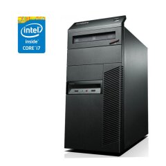 ПК Lenovo ThinkCentre M91p Tower / Intel Core i7-2600 (4 (8) ядра по 3.4 - 3.8 GHz) / 16 GB DDR3 / 128 GB SSD / Intel HD Graphics 2000 / DVD-RW