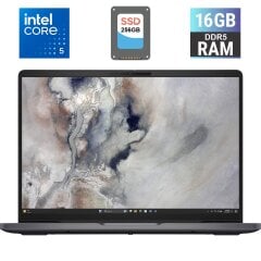 Ультрабук Dell Pro 14 PC14250 / 14" (1920x1200) IPS / Intel Core 5 120U (10 (12) ядер по 1.4 - 5.0 GHz) / 16 GB DDR5 / 256 GB SSD / Intel Graphics / WebCam