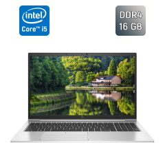 Ультрабук HP EliteBook 850 G7 / 15.6" (1920x1080) IPS / Intel Core i5-10210U (4 (8) ядра по 1.6 - 4.2 GHz) / 16 GB DDR4 / 500 GB SSD / Intel UHD Graphics / Fingerprint / WebCam / Windows 10