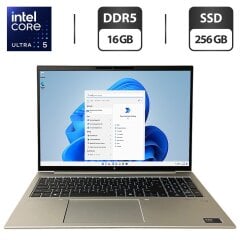 Ультрабук HP EliteBook 860 G11 / 16" (1920x1200) IPS / Intel Core Ultra 5 135U (12 (14) ядер по 1.1 - 4.4 GHz) / 16 GB DDR5 / 256 GB SSD M.2 / Intel Graphics / WebCam / Fingerprint