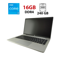 Ультрабук HP ProBook 440 G8 / 14" (1920x1080) IPS / Intel Core i5-1135G7 (4 (8) ядра по 2.4 - 4.2 GHz) / 16 GB DDR4 / 240 GB SSD / nVidia GeForce MX450, 2 GB GDDR5, 64-bit / WebCam