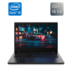 Ультрабук Lenovo ThinkPad L14 Gen 2 / 14" (1920x1080) IPS / Intel Core i5-1135G7 (4 (8) ядра по 2.4 - 4.2 GHz) / 16 GB DDR4 / 500 GB SSD / Intel Iris Xe Graphics / WebCam / Windows 11