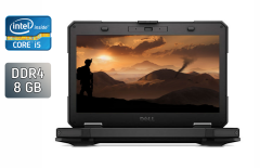 Захищений ноутбук Dell Latitude 14 Rugged 5414 / 14" (1366x768) TN / Intel Core i5-6300U (2 (4) ядра по 2.4 - 3.0 GHz) / 8 GB DDR4 / 256 GB SSD / Intel HD Graphics 520 / WebCam / Windows 10