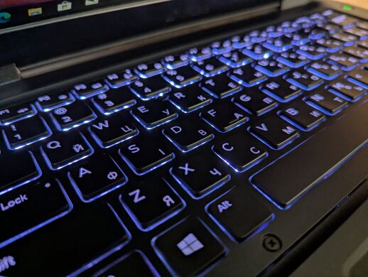 Захищений ноутбук Dell Latitude 14 Rugged 5414 / 14" (1920x1080) IPS Touch / Intel Core i5-6300U (2 (4) ядра по 2.4 - 3.0 GHz) / 16 GB DDR4 / 480 GB SSD / Intel HD Graphics 520 / TouchID / HDMI / Windows 10