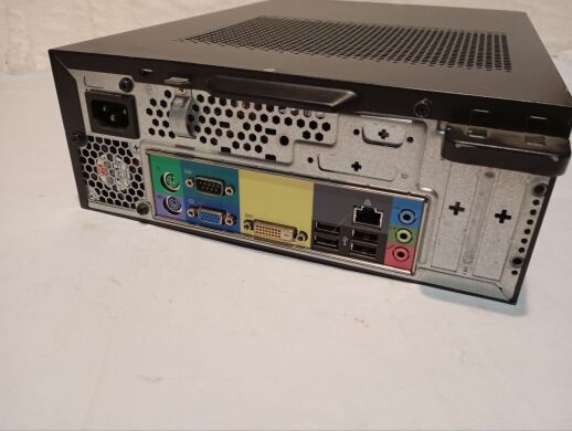 Комплект ПК Б-класс: Acer Veriton X2632G SFF / Intel Core i3-4130 (2 (4) ядра по 3.4 GHz) / 8 GB DDR3 / 500 GB HDD / Intel HD Graphics 4400 / DVD-RW + Монитор Acer K222HQL / 22" (1920x1080) IPS / 1x HDMI, 1x DVI, 1x VGA